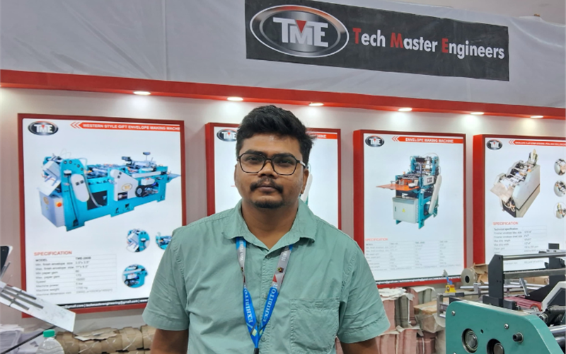 PrintPack 2025: Tech Master Engineers showcases pasting machines